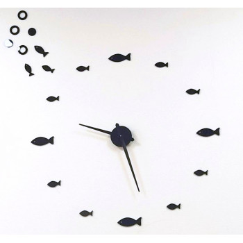 Часы настенные "Душа рыбака"