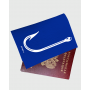 Обложка для паспорта "Крючок"