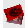 Обложка для паспорта "Отпечаток рыбака"